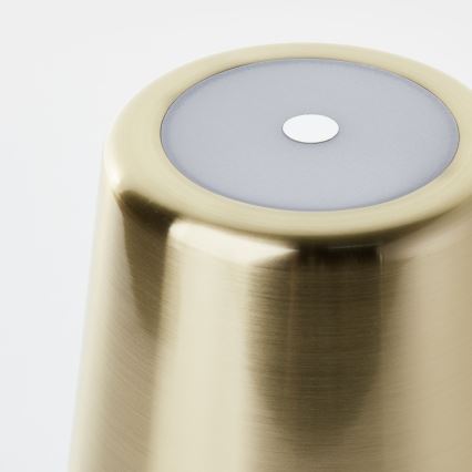 Brilliant - LED Zatemnitvena na dotik zunanja svetilka XAANA LED/4W/5V 3000/4000/6500K 2600 mAh IP44 zlata