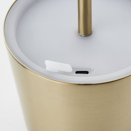 Brilliant - LED Zatemnitvena na dotik zunanja svetilka XAANA LED/4W/5V 3000/4000/6500K 2600 mAh IP44 zlata