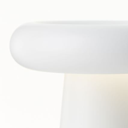 Brilliant - LED Zatemnitvena namizna svetilka na dotik MUFFIN LED/3W/5V USB IP44 bela