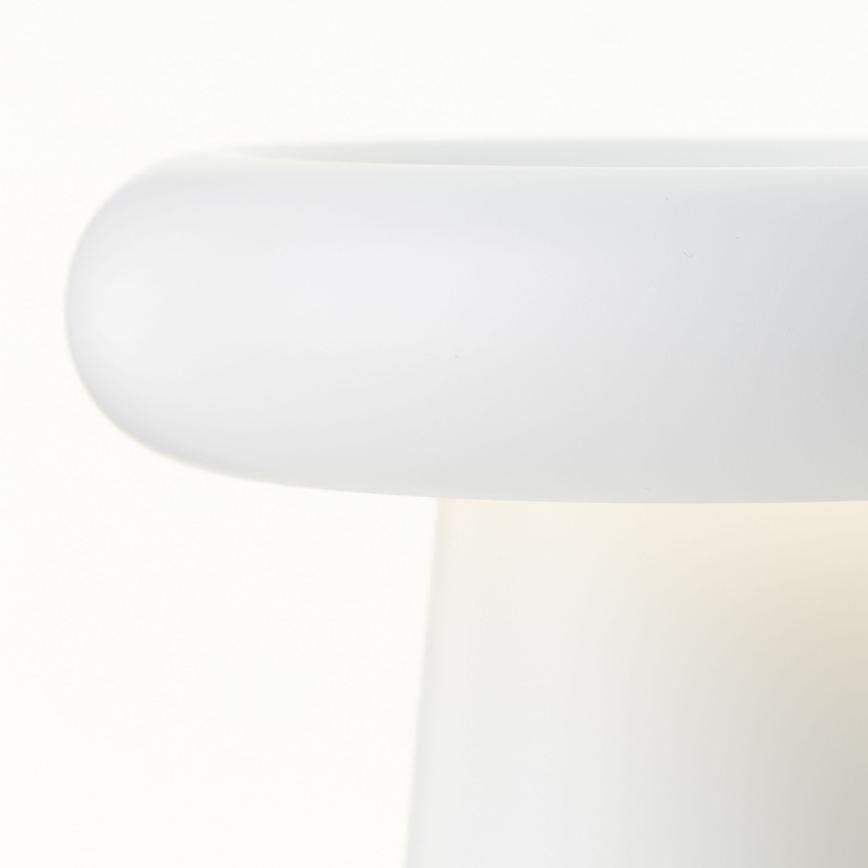Brilliant - LED Zatemnitvena namizna svetilka na dotik MUFFIN LED/3W/5V USB IP44 bela