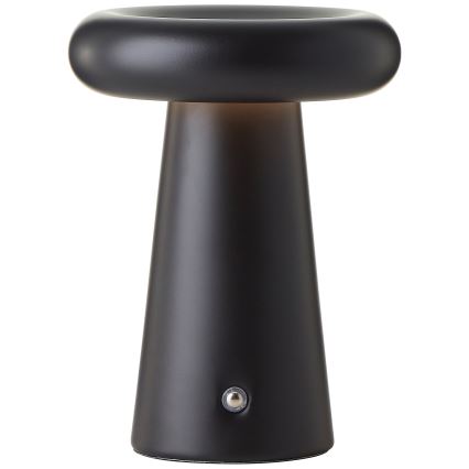 Brilliant -LED Zatemnitvena namizna svetilka na dotik MUFFIN LED/3W/5V USB IP44 črna