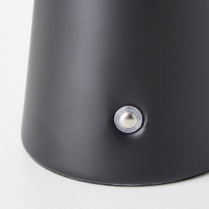 Brilliant -LED Zatemnitvena namizna svetilka na dotik MUFFIN LED/3W/5V USB IP44 črna