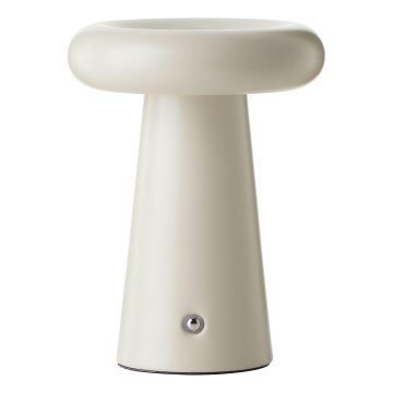 Brilliant - LED Zatemnitvena namizna svetilka na dotik MUFFIN LED/3W/5V USB IP44 krem barva
