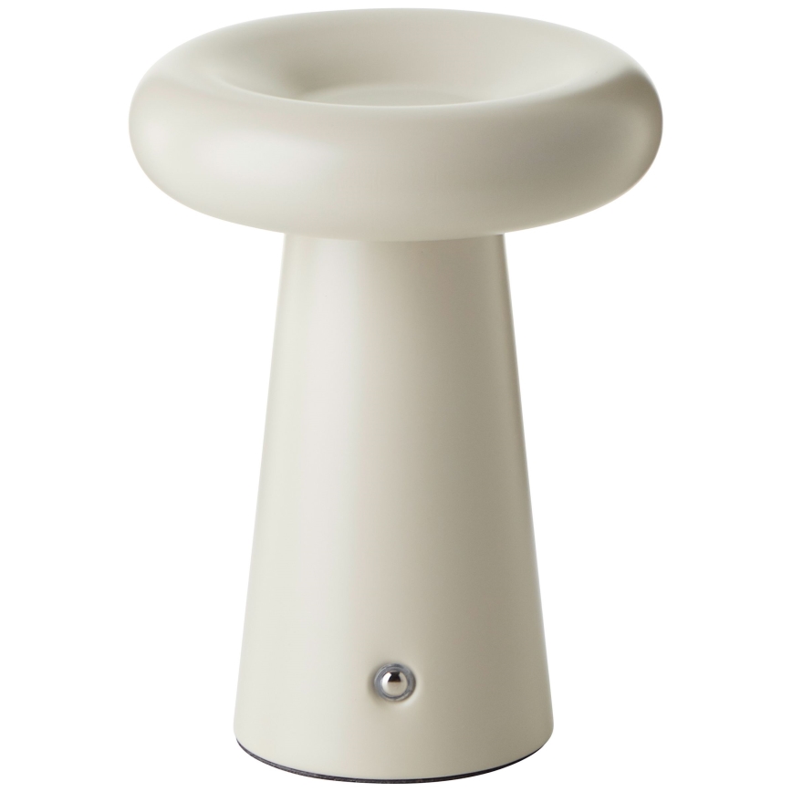 Brilliant - LED Zatemnitvena namizna svetilka na dotik MUFFIN LED/3W/5V USB 2600 mAh IP44 krém