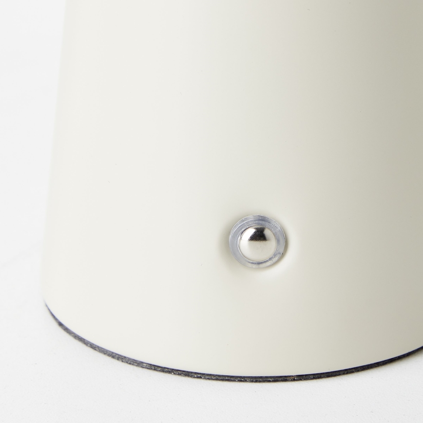 Brilliant - LED Zatemnitvena namizna svetilka na dotik MUFFIN LED/3W/5V USB 2600 mAh IP44 krém