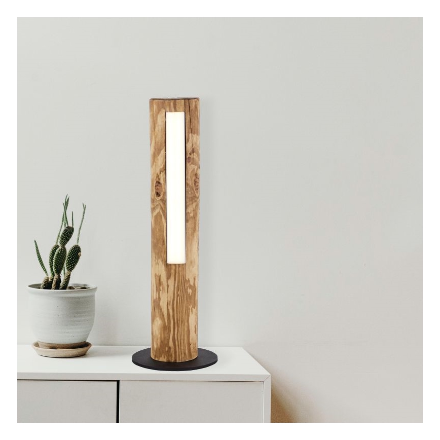 Brilliant - LED Zatemnitvena namizna svetilka na dotik ODUN LED/8W/230V bor
