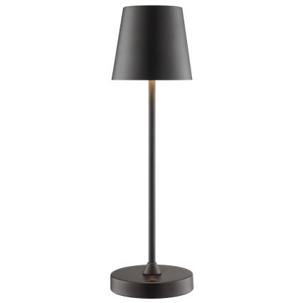 Brilliant - LED zatemnjevalna polnilna zunanja namizna svetilka na dotik ELORA LED/2,5W/5V 2700K 2600 mAh IP44 črna