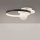 Brilliant - LED Zatemnitvena stropna svetilka ATLANTA LED/24W/230V črna/bela