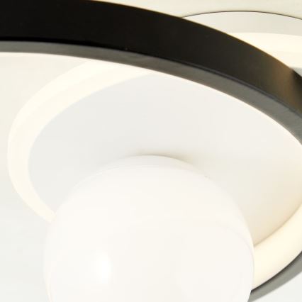 Brilliant - LED Zatemnitvena stropna svetilka ATLANTA LED/24W/230V črna/bela