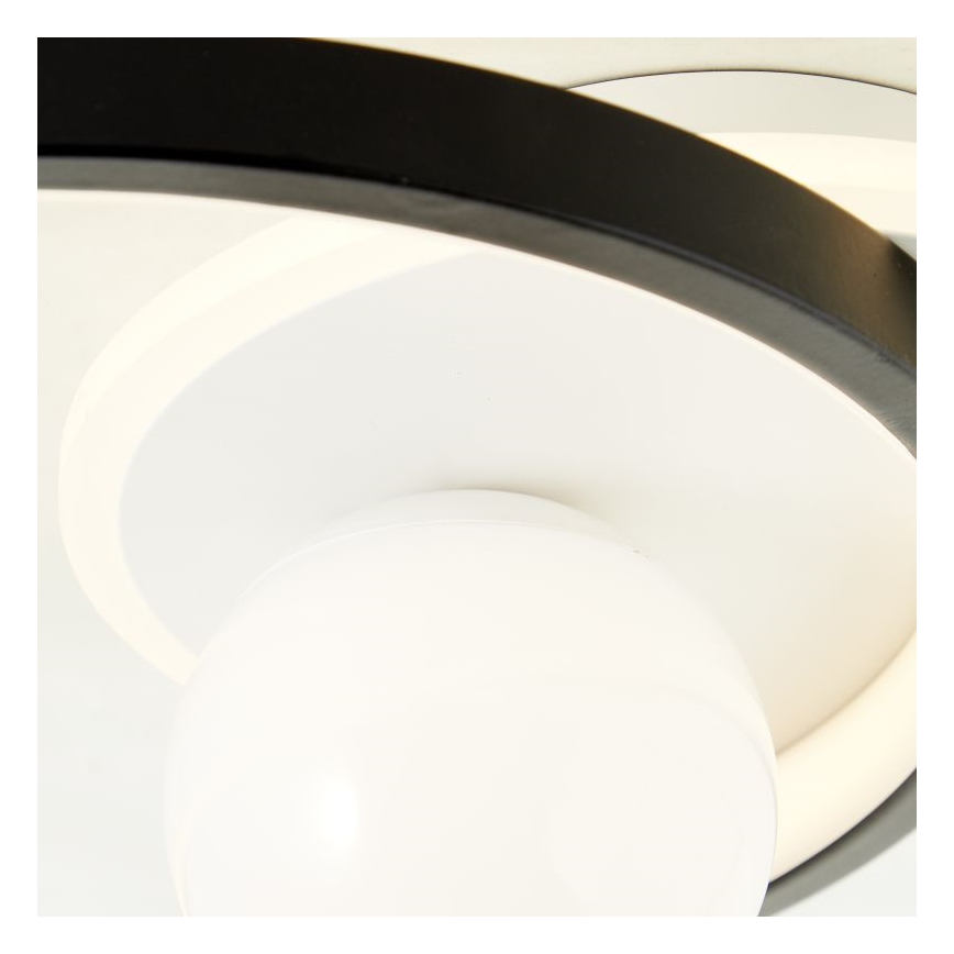 Brilliant - LED Zatemnitvena stropna svetilka ATLANTA LED/24W/230V črna/bela
