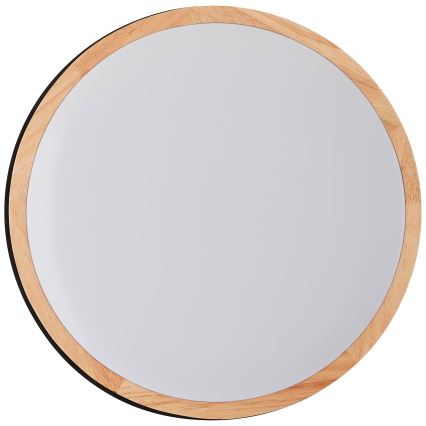 Brilliant - LED Zatemnitvena stropna svetilka BAARLO LED/24W/230V pr. 35 cm črna/guma fig - FSC certifikat