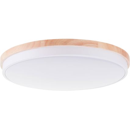 Brilliant - LED Zatemnitvena stropna svetilka BAARLO LED/36W/230V 3000-6500K pr. 50 cm bela/guma fig + Daljinski upravljalnik