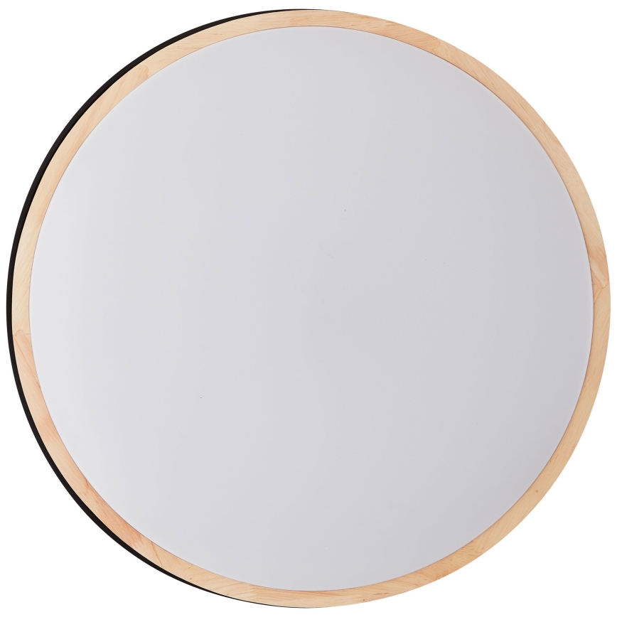Brilliant - LED Zatemnitvena stropna svetilka BAARLO LED/36W/230V 3000-6500K pr. 50 cm črna/guma fig + Daljinski upravljalnik - FSC certifikat