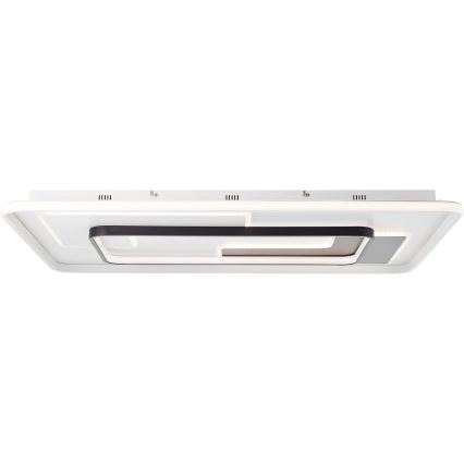 Brilliant - LED Zatemnitvena stropna svetilka BARDEN LED/57W/230V 3000-6800K 60x90 cm bela + Daljinski upravljalnik