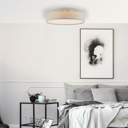 Brilliant - LED Zatemnitvena stropna svetilka BASKA LED/12W/230V pr. 38 cm 3000K