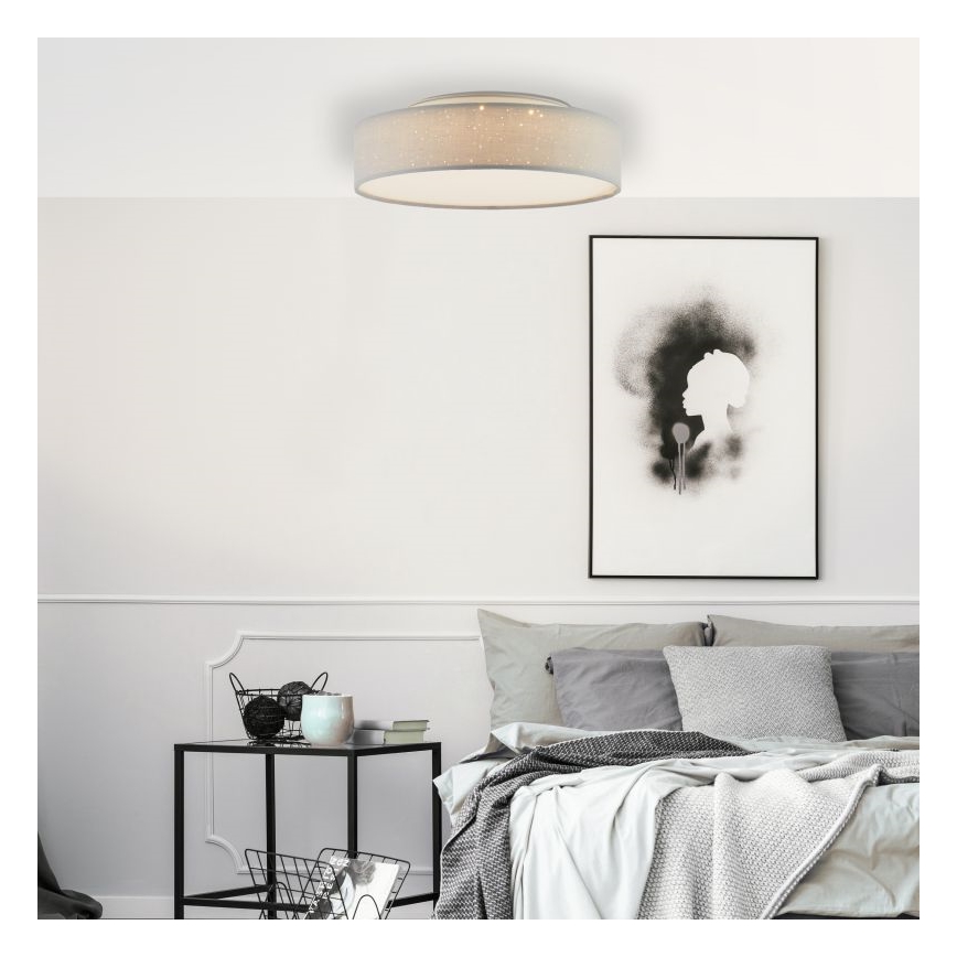 Brilliant - LED Zatemnitvena stropna svetilka BASKA LED/12W/230V pr. 38 cm 3000K