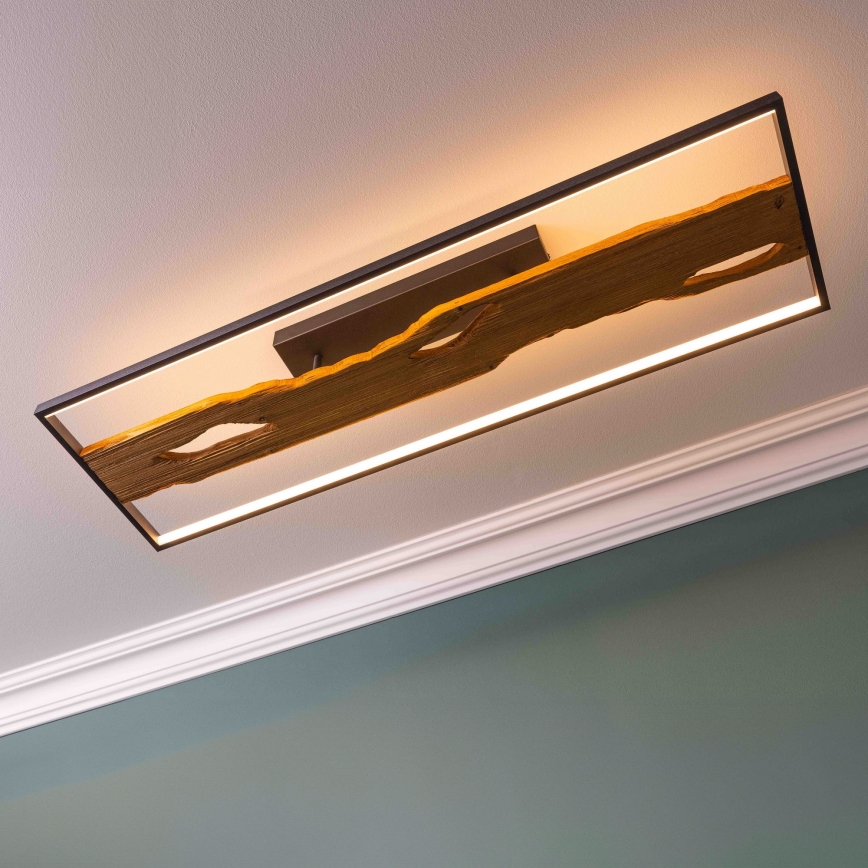 Brilliant - LED Zatemnitvena stropna svetilka CHAUMONT LED/48W/230V guma fig - FSC certifikat