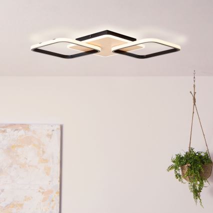 Brilliant - LED Zatemnitvena stropna svetilka DENNET LED/40W/230V 3000K 62x62 cm