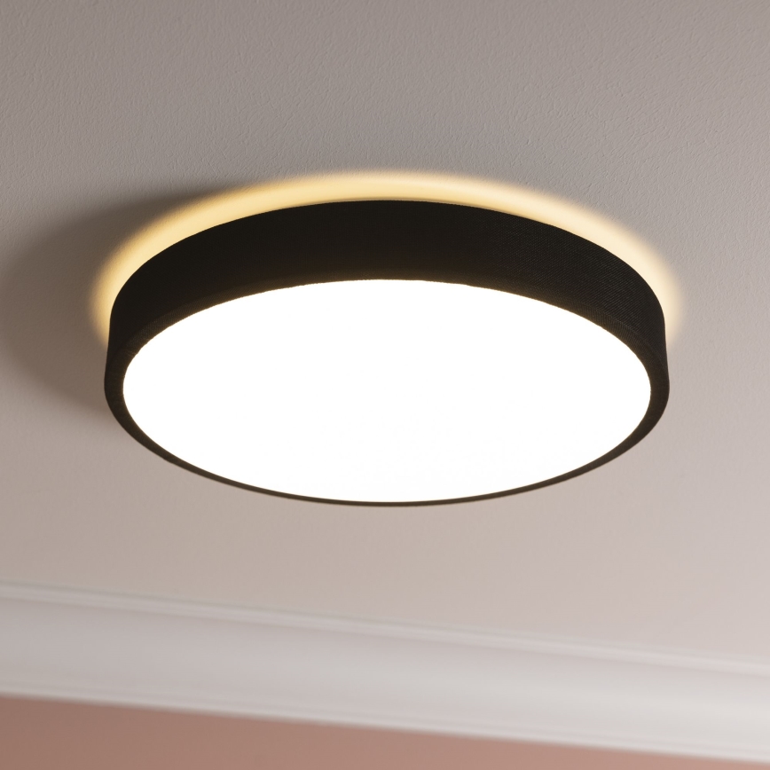 Brilliant - LED Zatemnitvena stropna svetilka FILIZ LED/24W/230V pr. 38,5 cm črna