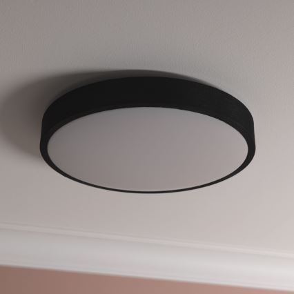 Brilliant - LED Zatemnitvena stropna svetilka FILIZ LED/24W/230V pr. 38,5 cm črna
