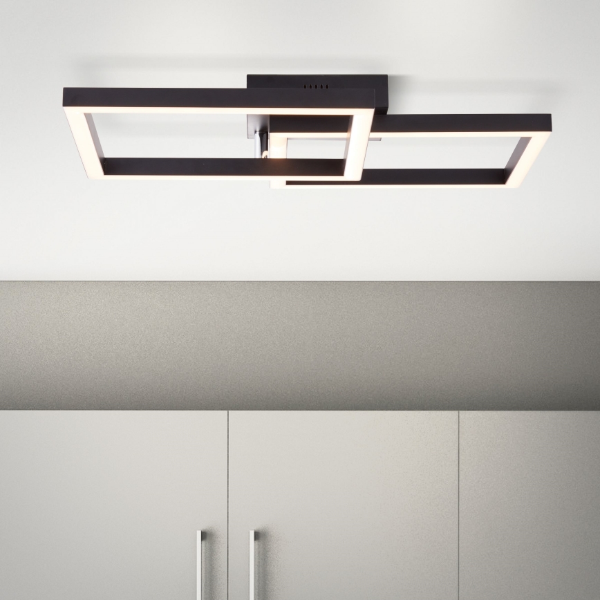 Brilliant - LED Zatemnitvena stropna svetilka KJORN LED/32W/230V 3000K črna