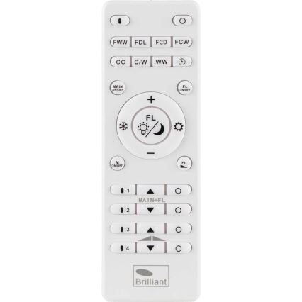 Brilliant - LED Zatemnitvena stropna svetilka LAURICE LED/24W/230V 2700-6500K + Daljinski upravljalnik