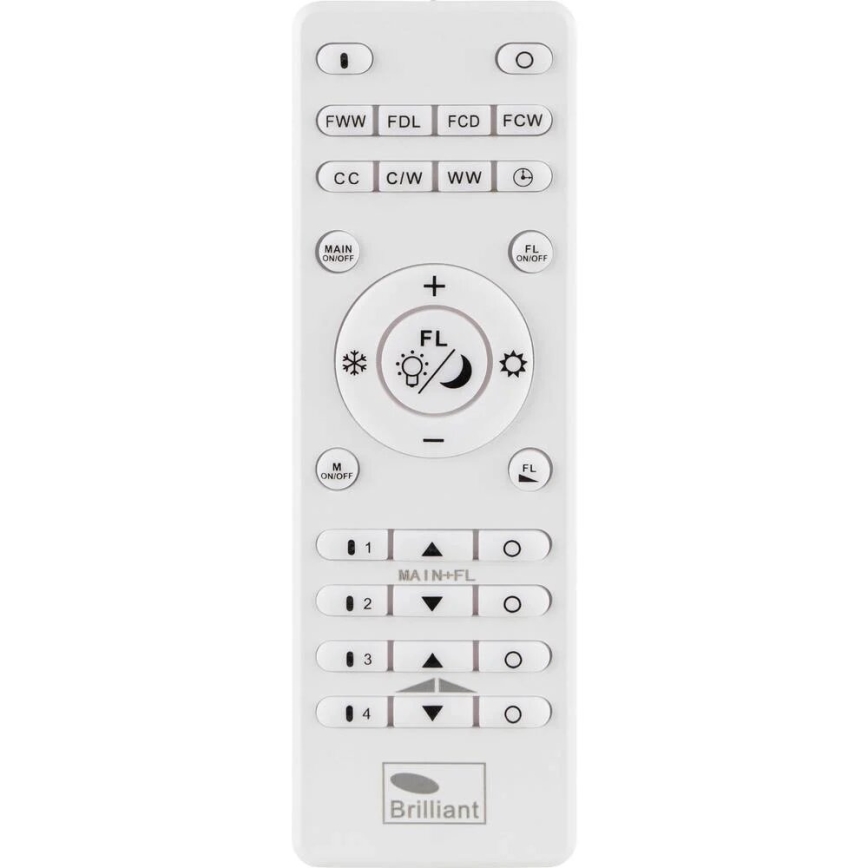 Brilliant - LED Zatemnitvena stropna svetilka LAURICE LED/24W/230V 2700-6500K + Daljinski upravljalnik