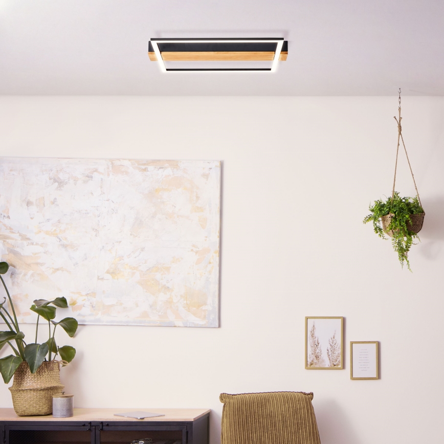 Brilliant - LED Zatemnitvena stropna svetilka LONEOS LED/24W/230V 3000K 45x40 cm - FSC certifikat