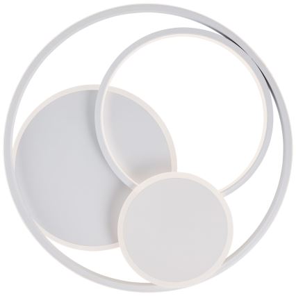 Brilliant - LED Zatemnitvena stropna svetilka RUNDA LED/50W/230V 3000-6500K bela + Daljinski upravljalnik