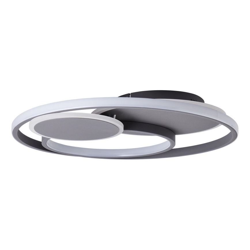 Brilliant - LED Zatemnitvena stropna svetilka RUNDA LED/50W/230V 3000-6500K črna + Daljinski upravljalnik