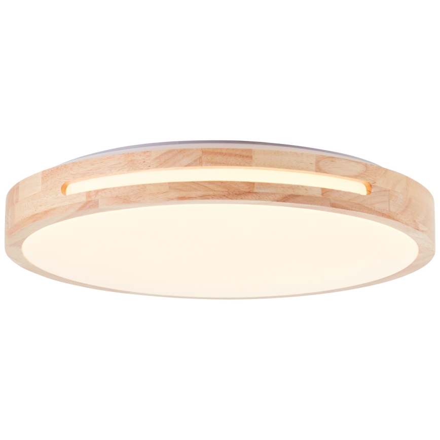 Brilliant - LED Zatemnitvena stropna svetilka WOODBURY LED/24W/230V pr. 39 cm guma fig - FSC certifikat