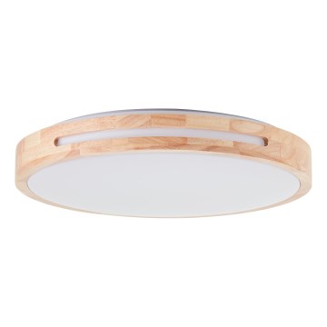 Brilliant - LED Zatemnitvena stropna svetilka WOODBURY LED/24W/230V pr. 39 cm guma fig - FSC certifikat