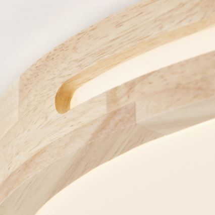 Brilliant - LED Zatemnitvena stropna svetilka WOODBURY LED/24W/230V pr. 39 cm guma fig