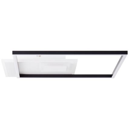 Brilliant - LED Zatemnitvena stropna svetilka IORGO LED/40W/230V 3000K 43,5x43,5 cm bela/črna