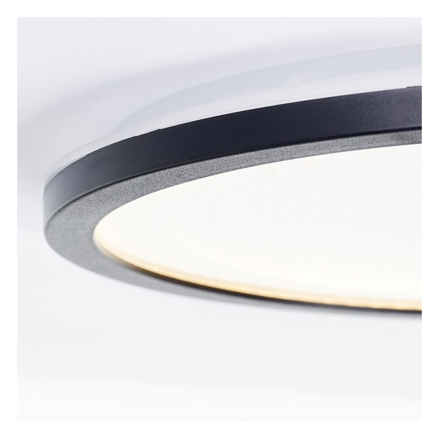 Brilliant - LED Zatemnitvena stropna svetilka MOSAKO LED/20W/230V 2700K pr. 29,5 cm črna