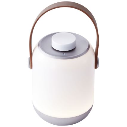Brilliant - LED Zatemnitvena zunanja namizna svetilka GEMMA LED/1,9W/5V IP44 bela