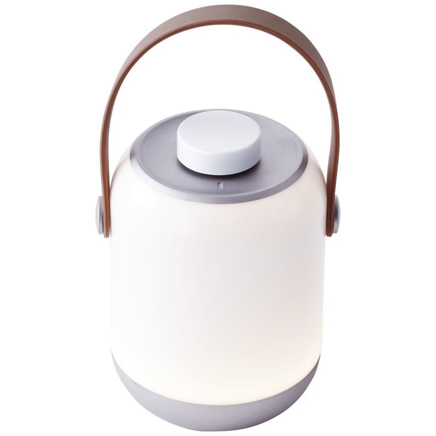 Brilliant - LED Zatemnitvena zunanja namizna svetilka GEMMA LED/1,9W/5V IP44 bela