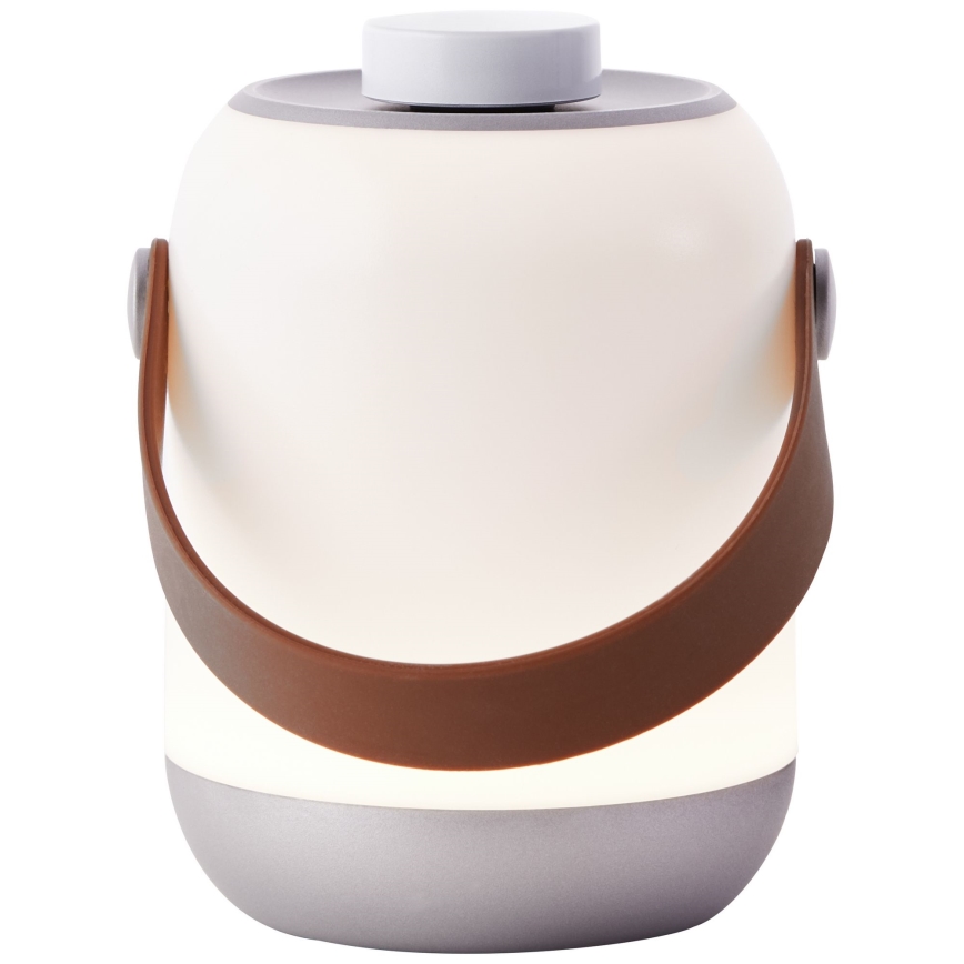 Brilliant - LED Zatemnitvena zunanja namizna svetilka GEMMA LED/1,9W/5V IP44 bela
