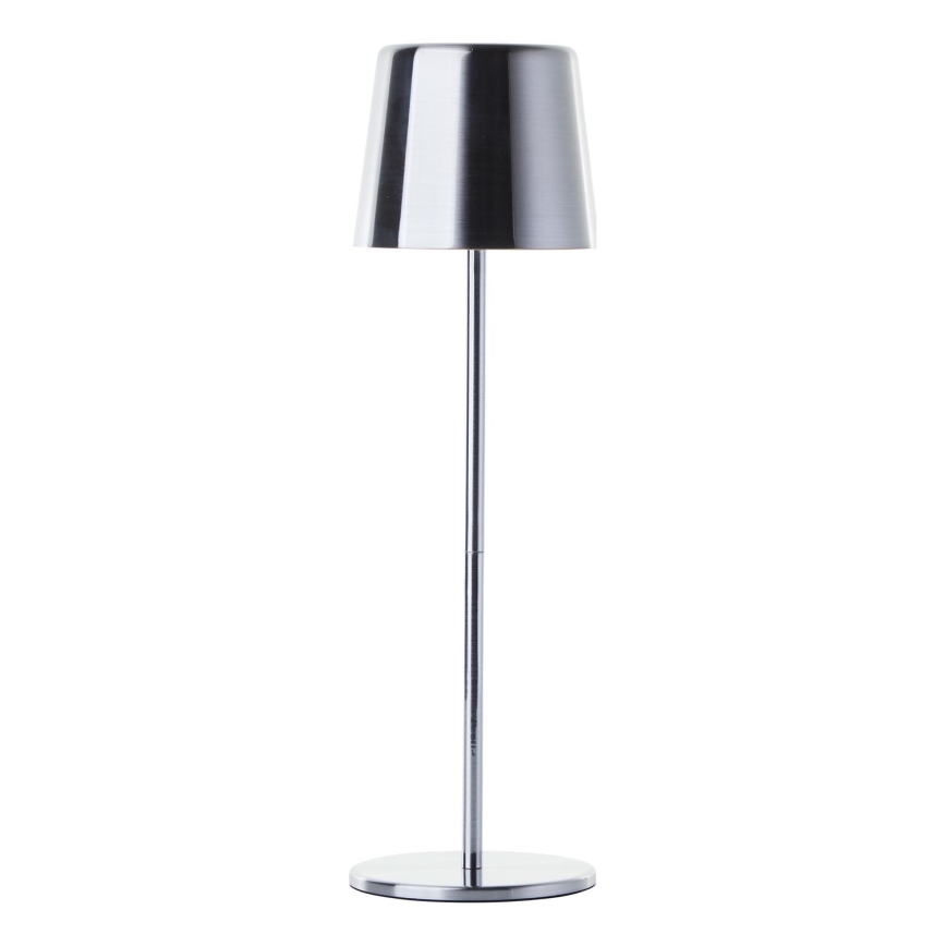 Brilliant - LED Zatemnitvena zunanja svetilka na dotik XAANA LED/4W/5V 3000/4000/6500K IP44 sijajni krom
