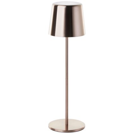 Brilliant - LED Zatemnitvena zunanja svetilka na dotik XAANA LED/4W/5V 3000/4000/6500K IP44 baker