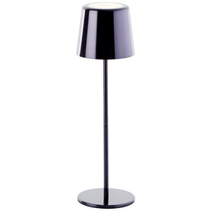 Brilliant - LED Zatemnitvena zunanja svetilka na dotik XAANA LED/4W/5V 3000/4000/6500K IP44 črna