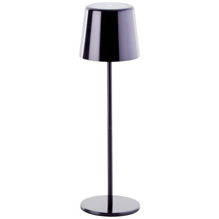 Brilliant - LED Zatemnitvena zunanja svetilka na dotik XAANA LED/4W/5V 3000/4000/6500K IP44 črna