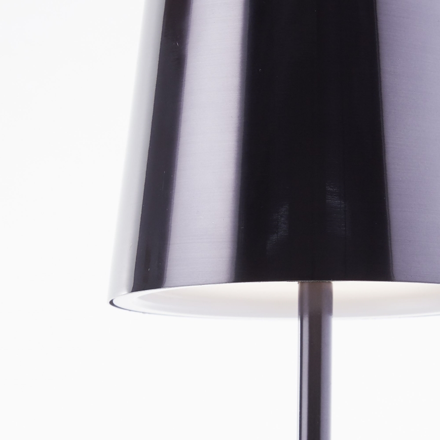 Brilliant - LED Zatemnitvena zunanja svetilka na dotik XAANA LED/4W/5V 3000/4000/6500K IP44 črna