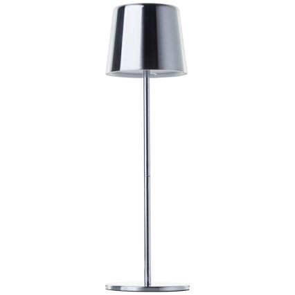Brilliant - LED Zatemnitvena zunanja svetilka na dotik XAANA LED/4W/5V 3000/4000/6500K IP44 sijajni krom