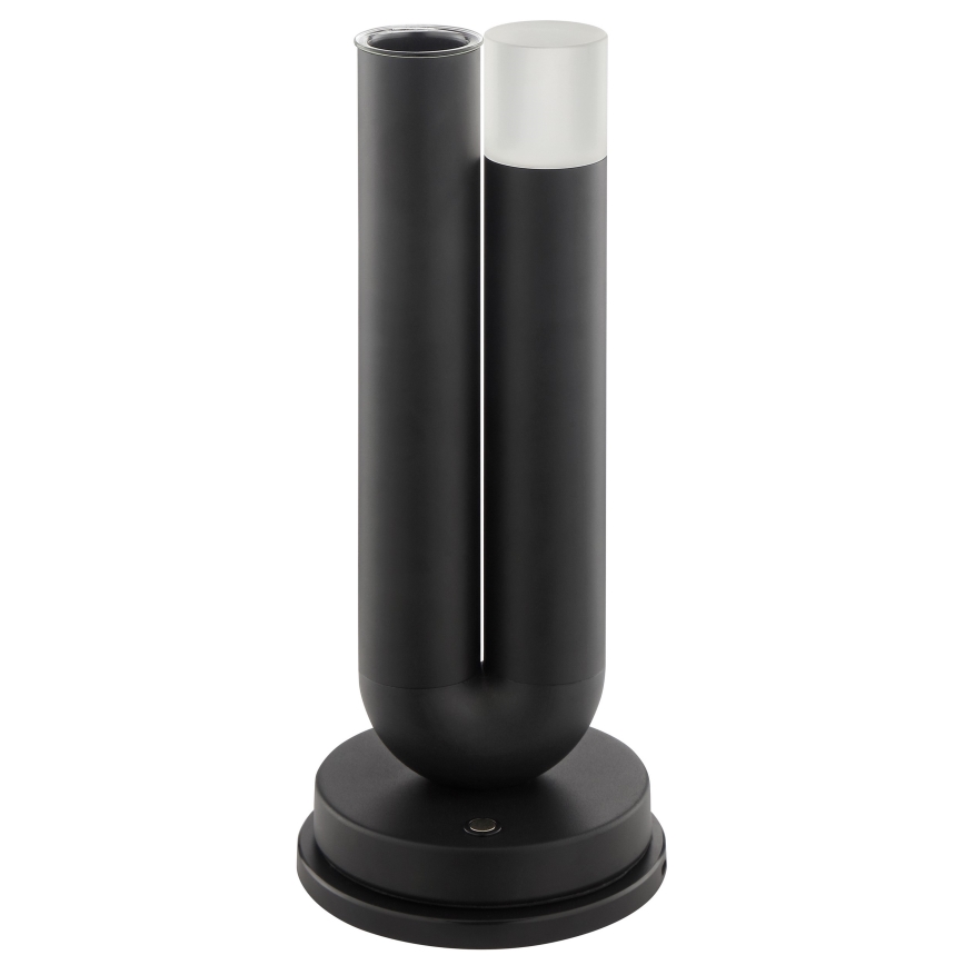 Brilliant - LED polnilna zunanja namizna svetilka SAYU z upravljanjem na dotik in zatemnjevanjem LED/2,5W/5V 2700K 2600 mAh IP44 črna