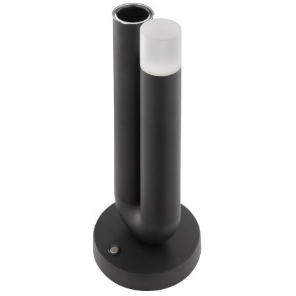 Brilliant - LED polnilna zunanja namizna svetilka SAYU z upravljanjem na dotik in zatemnjevanjem LED/2,5W/5V 2700K 2600 mAh IP44 črna