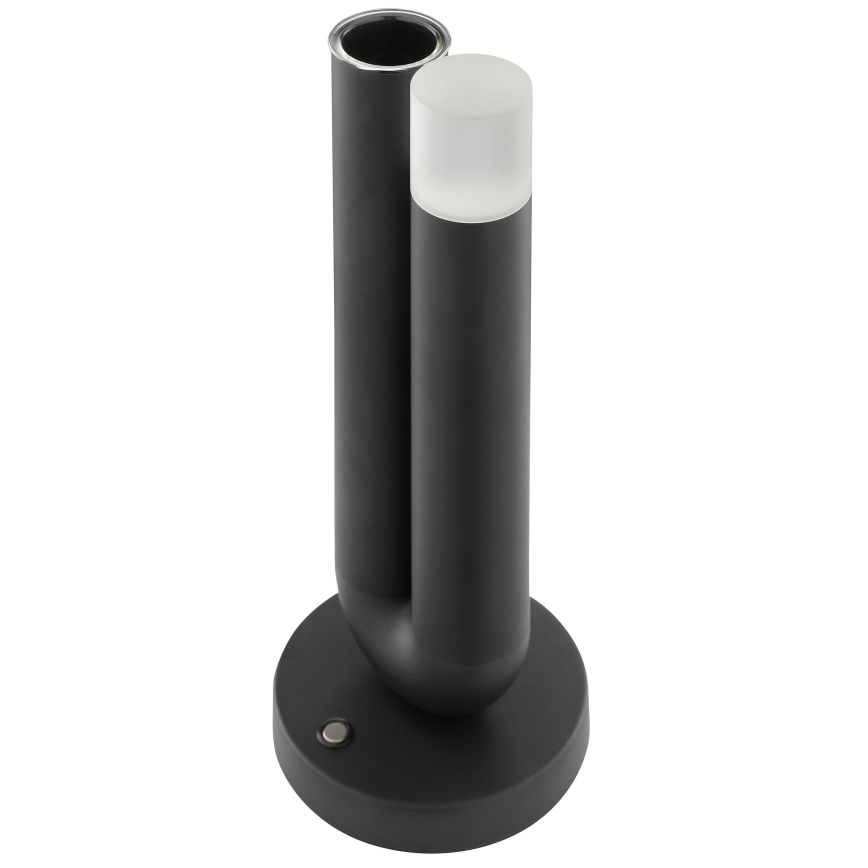 Brilliant - LED polnilna zunanja namizna svetilka SAYU z upravljanjem na dotik in zatemnjevanjem LED/2,5W/5V 2700K 2600 mAh IP44 črna