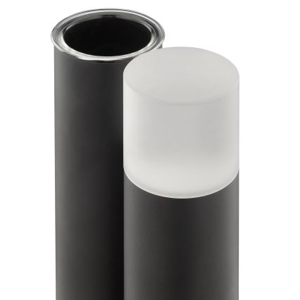 Brilliant - LED polnilna zunanja namizna svetilka SAYU z upravljanjem na dotik in zatemnjevanjem LED/2,5W/5V 2700K 2600 mAh IP44 črna