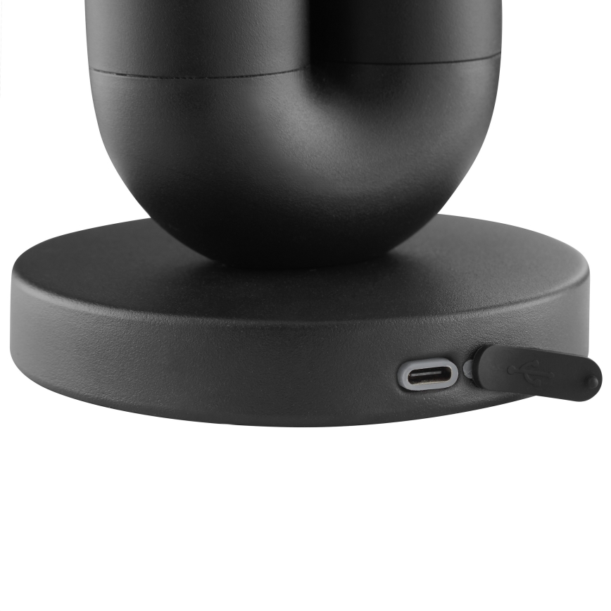 Brilliant - LED polnilna zunanja namizna svetilka SAYU z upravljanjem na dotik in zatemnjevanjem LED/2,5W/5V 2700K 2600 mAh IP44 črna