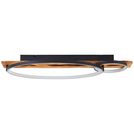 Brilliant - Zatemnljivo LED stropno svetilo PIRUS LED/30W/230V 30x70 cm iz kavčukovega lesa